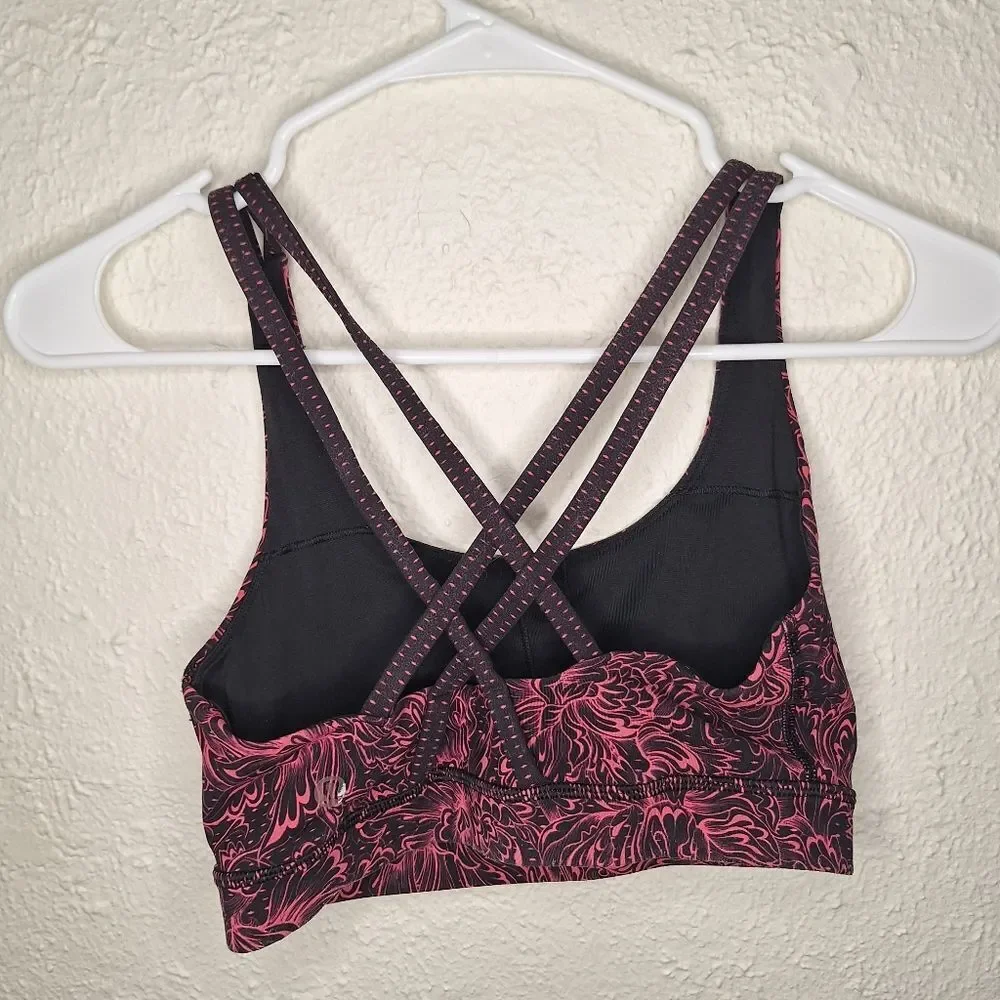 Lululemon Infinity Energy Bra Glossy Black 4
